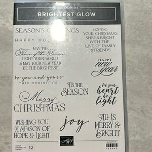Brightest Glow stamp set